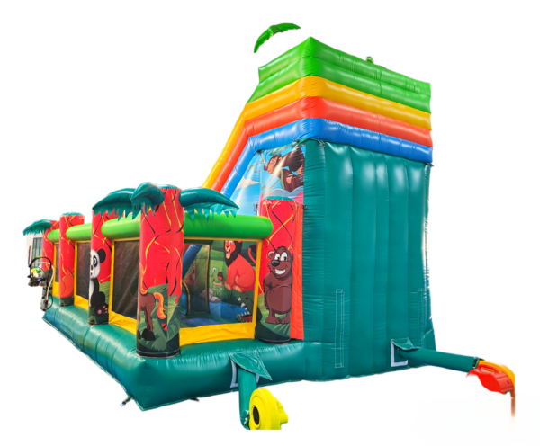 DŽUNGLA (3) Dječji napuhanac džungle za igru na travnjaku